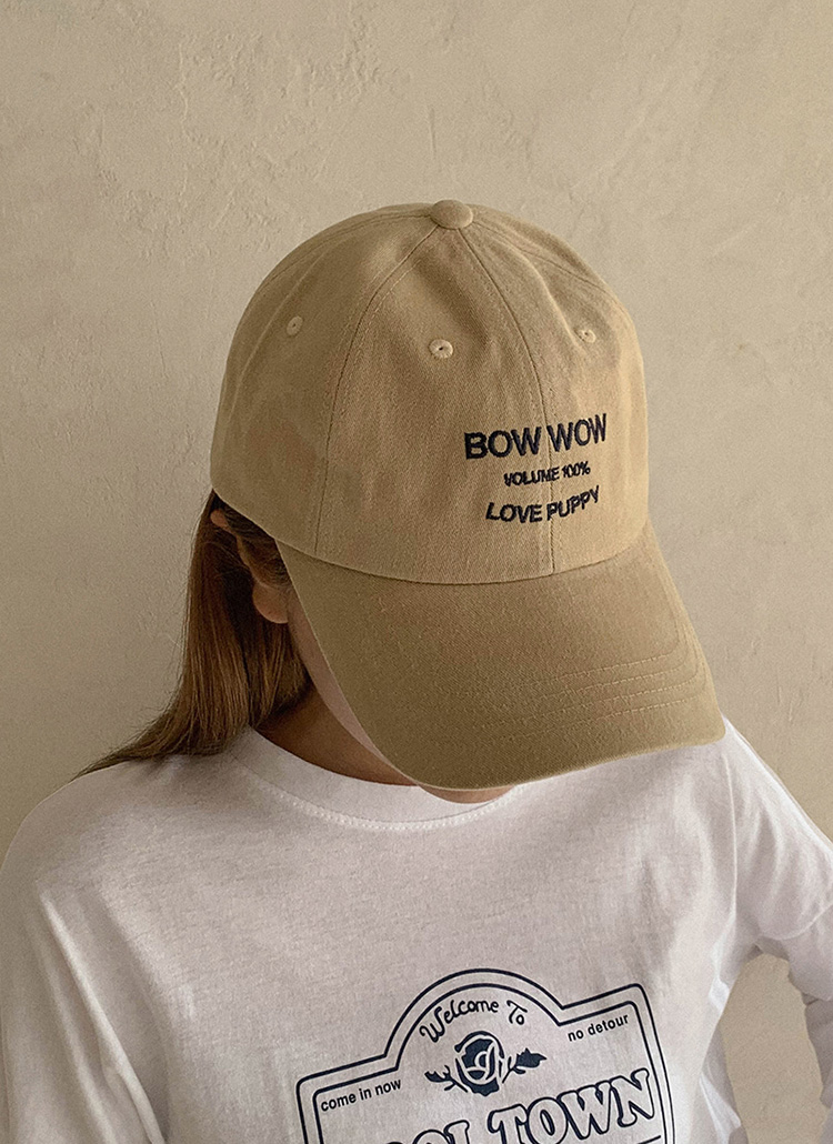 BOWWOW刺繍キャップ | レディースファッション通販 - DHOLIC