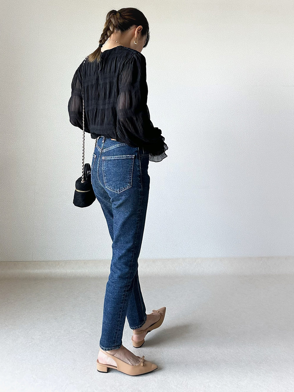 袖ギャザーリンクルブラウス | 詳細画像11