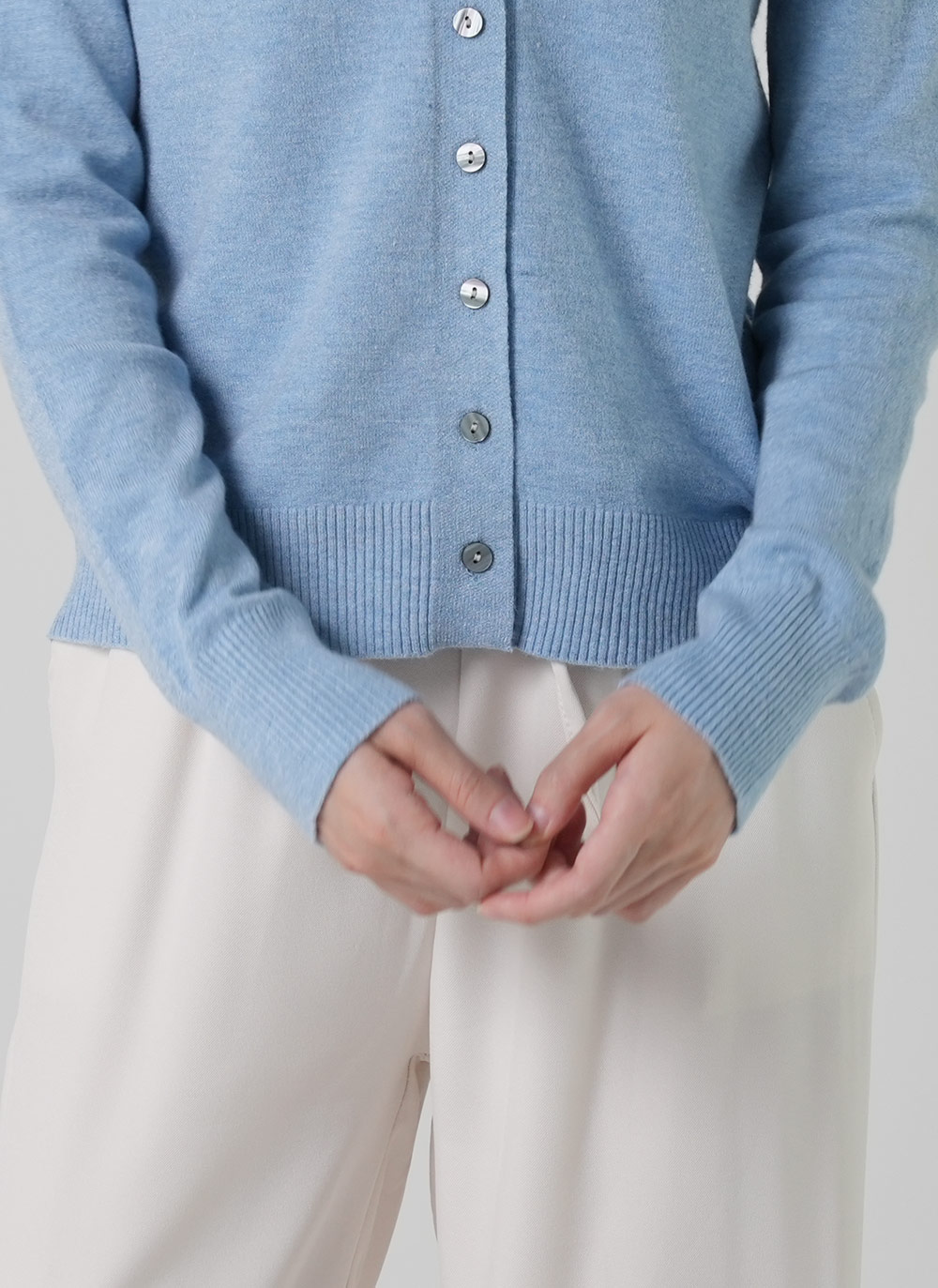 Vネックボタンニットカーディガン | DHOLIC | 詳細画像8
