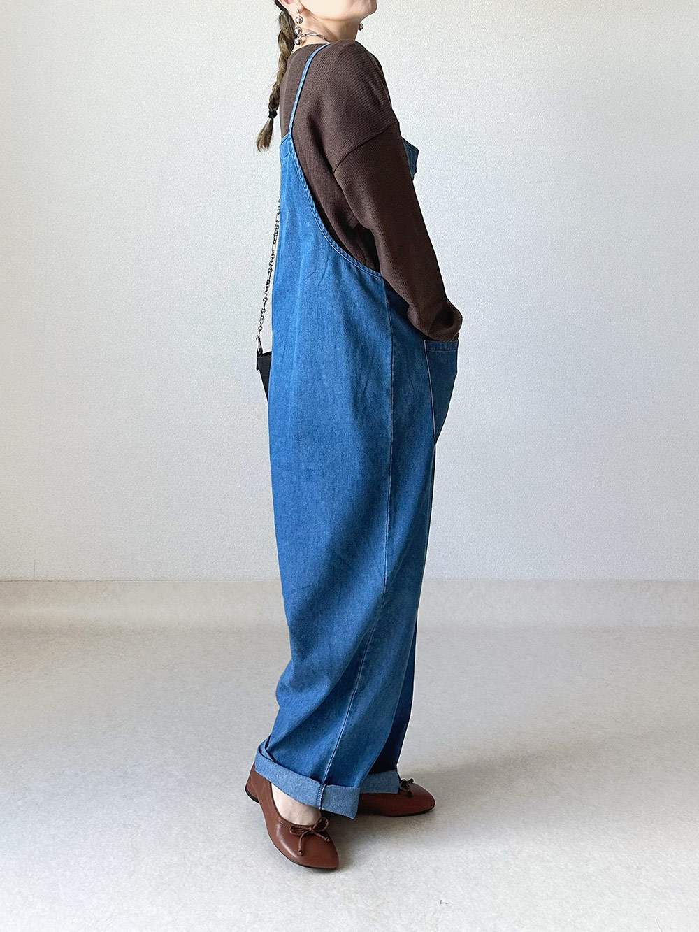 ボートネックシンプルニット | 詳細画像15