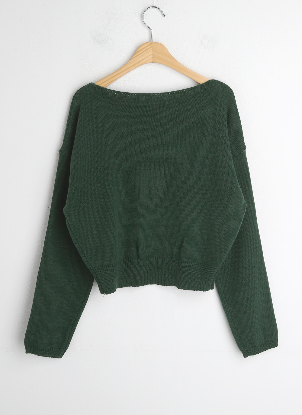 ボートネックシンプルニット | 詳細画像25