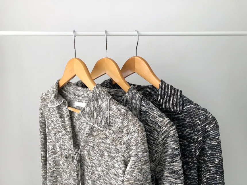 カラーネックリボンボカシカーディガン | lilisense | 詳細画像22