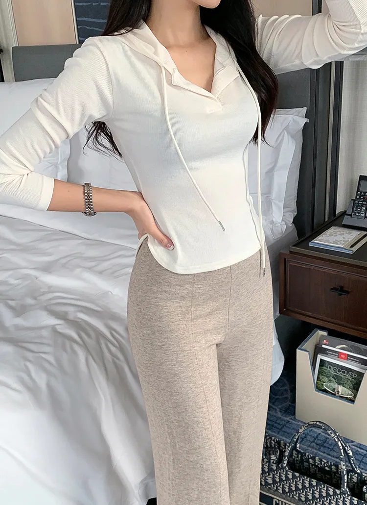 ストラップフードTシャツ | minagram | 詳細画像1