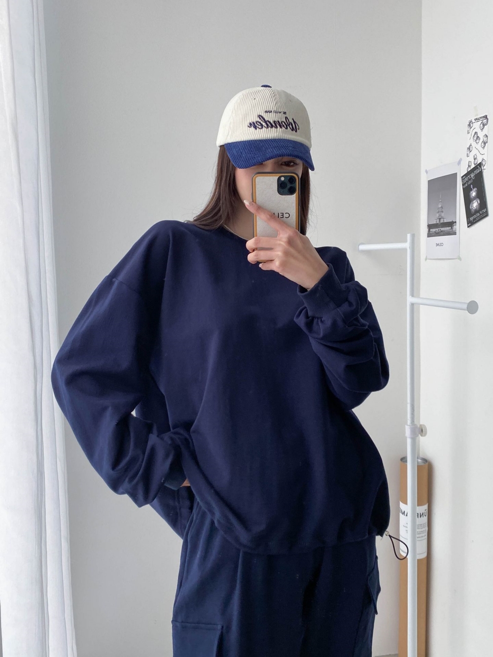 ドローコードスウェット&ジョガーカーゴパンツSET | 詳細画像3