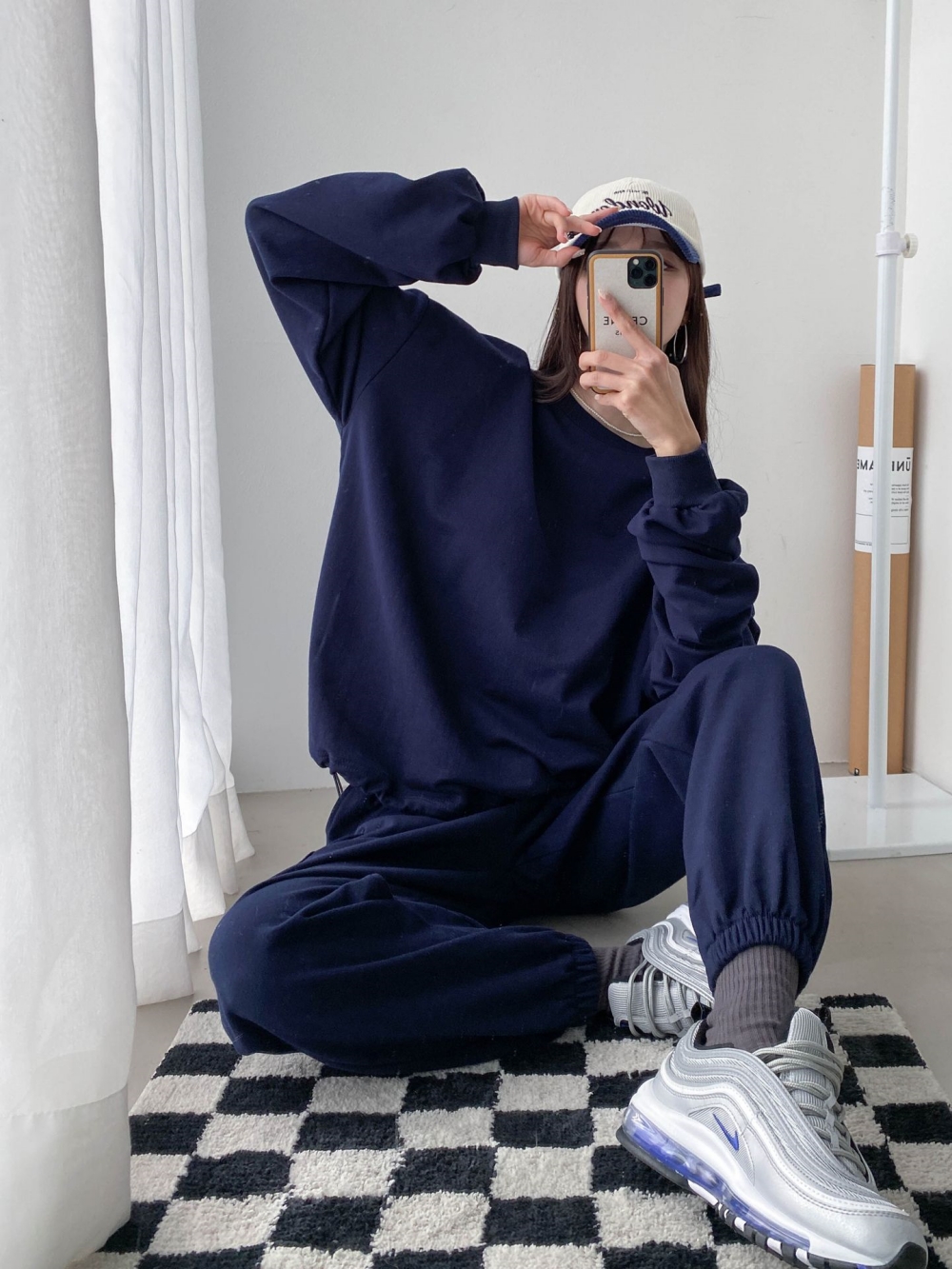 ドローコードスウェット&ジョガーカーゴパンツSET | 詳細画像9