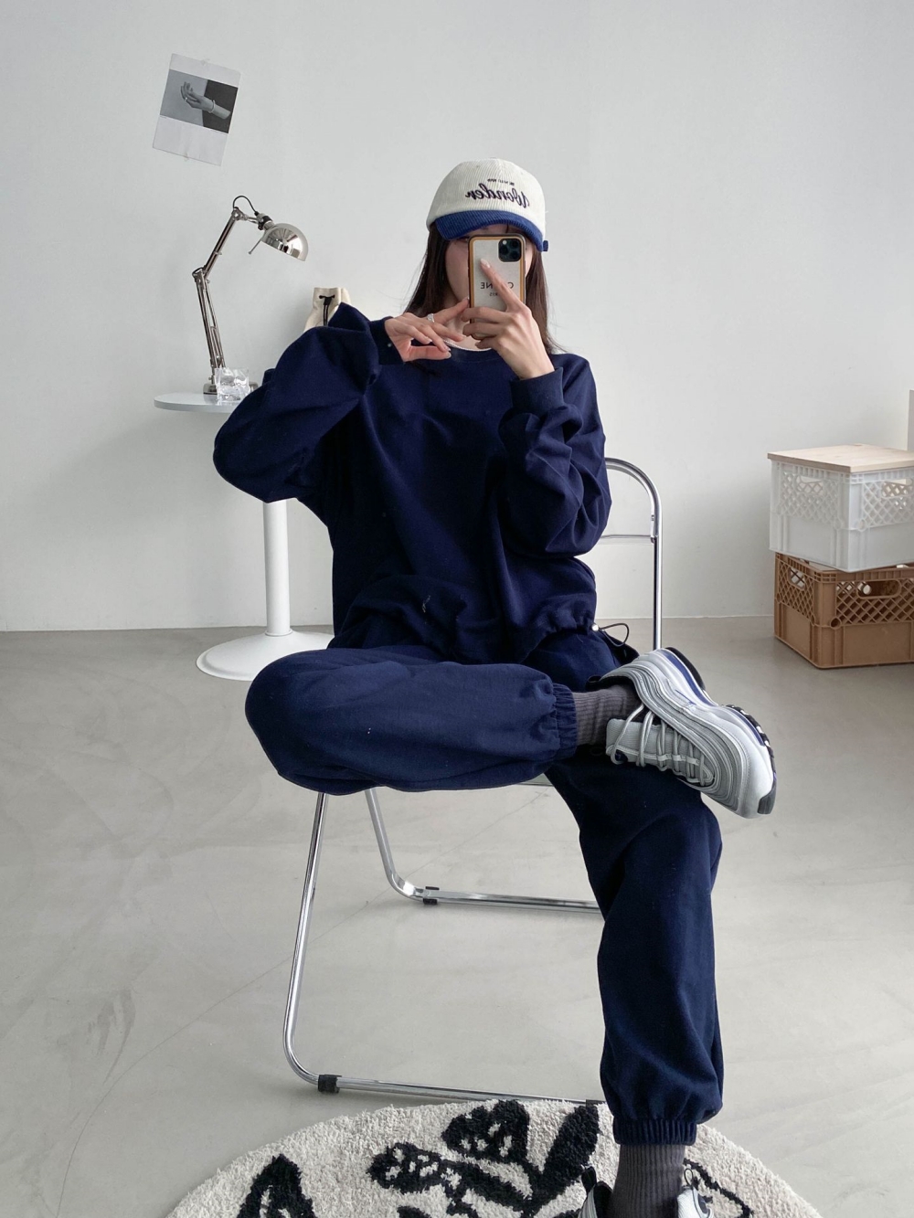 ドローコードスウェット&ジョガーカーゴパンツSET | 詳細画像11