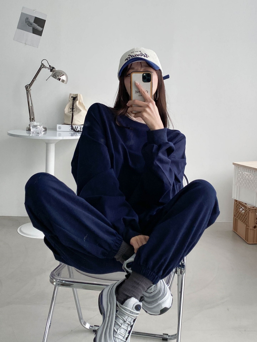 ドローコードスウェット&ジョガーカーゴパンツSET | 詳細画像12