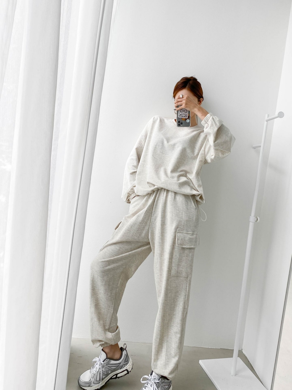 ドローコードスウェット&ジョガーカーゴパンツSET | 詳細画像23