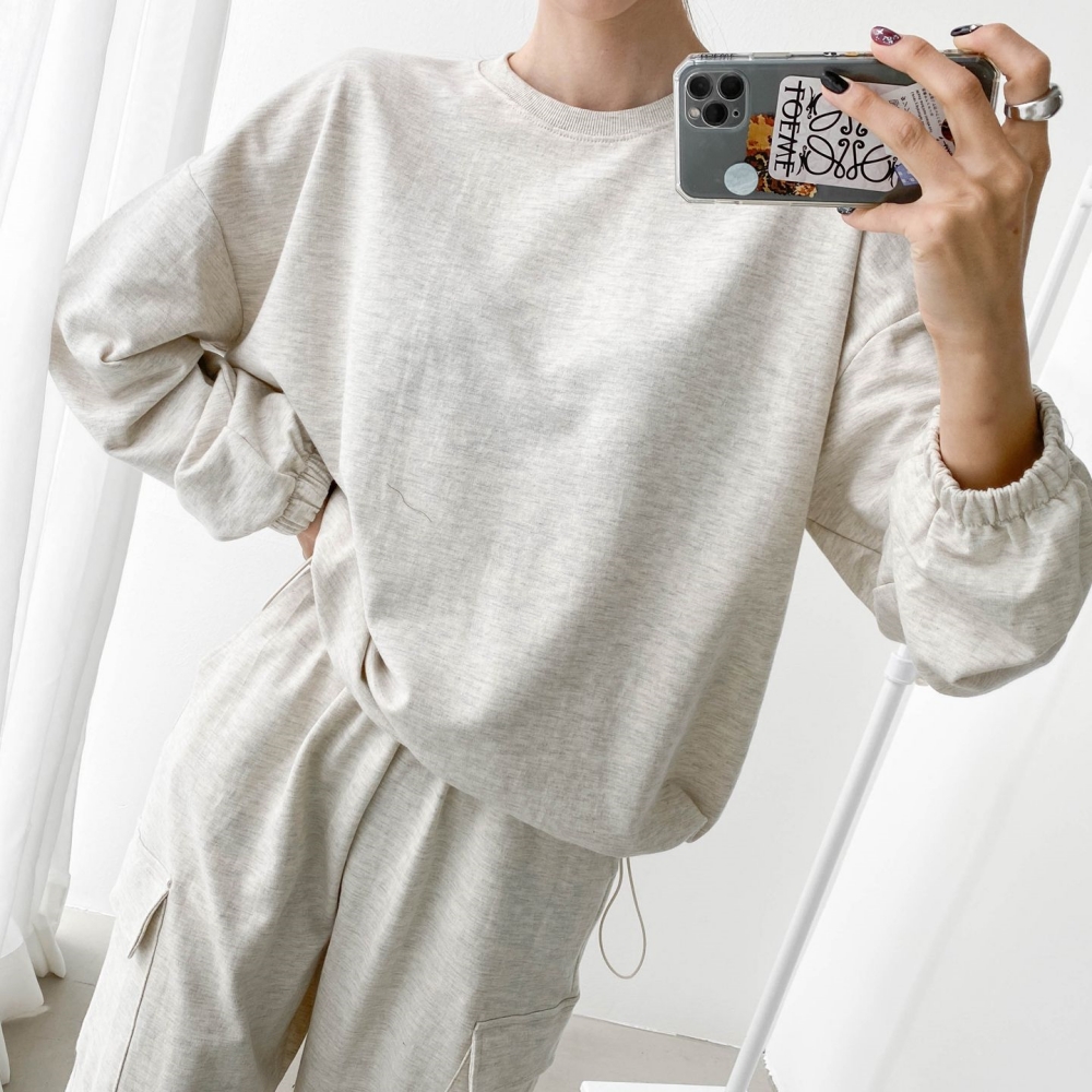 ドローコードスウェット&ジョガーカーゴパンツSET | 詳細画像27