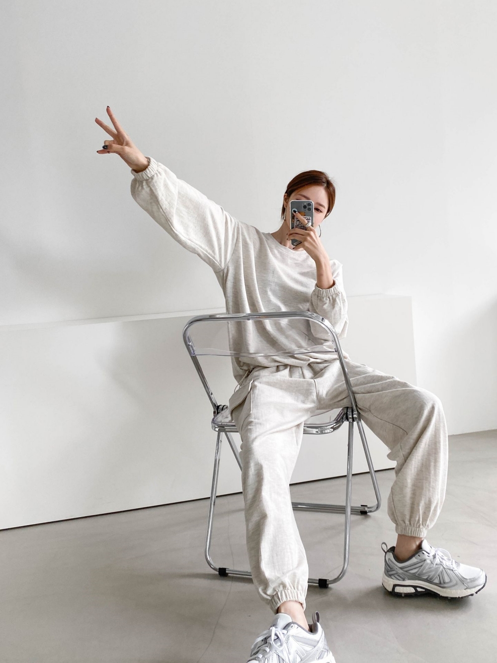 ドローコードスウェット&ジョガーカーゴパンツSET | 詳細画像34