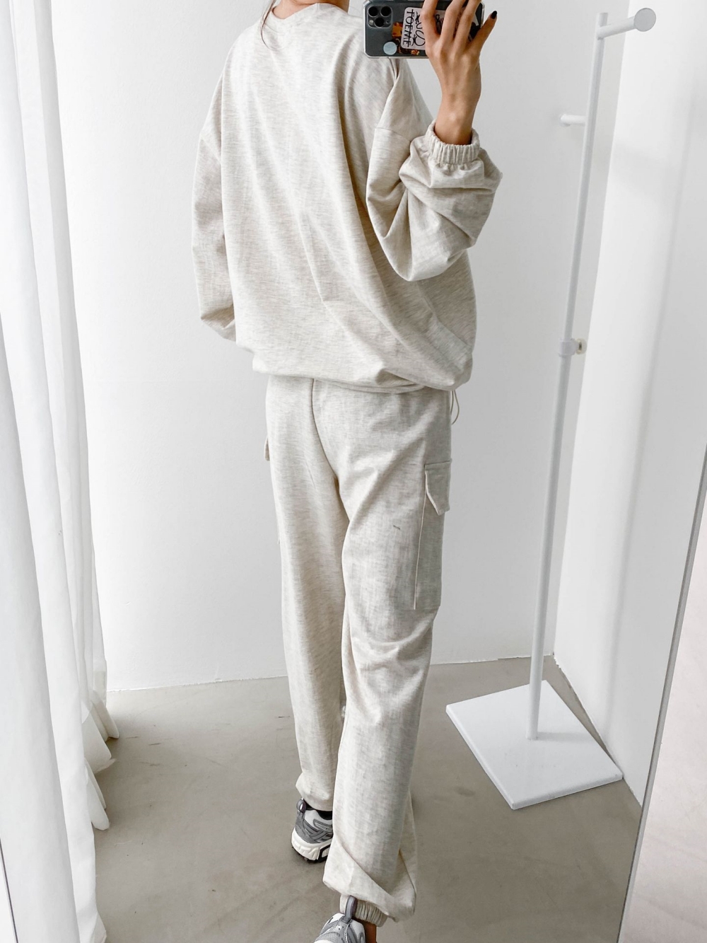 ドローコードスウェット&ジョガーカーゴパンツSET | 詳細画像35