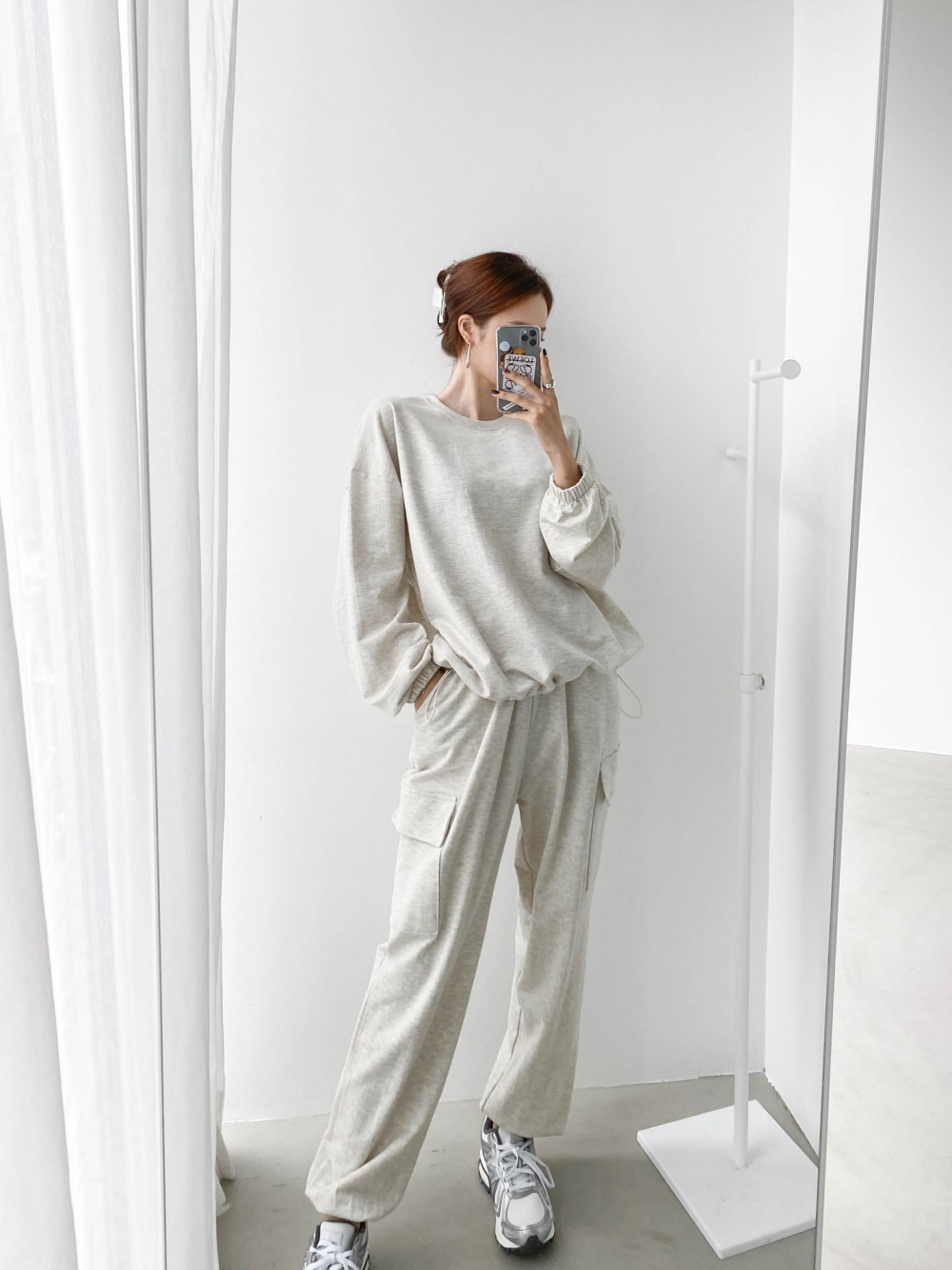 ドローコードスウェット&ジョガーカーゴパンツSET | 詳細画像38