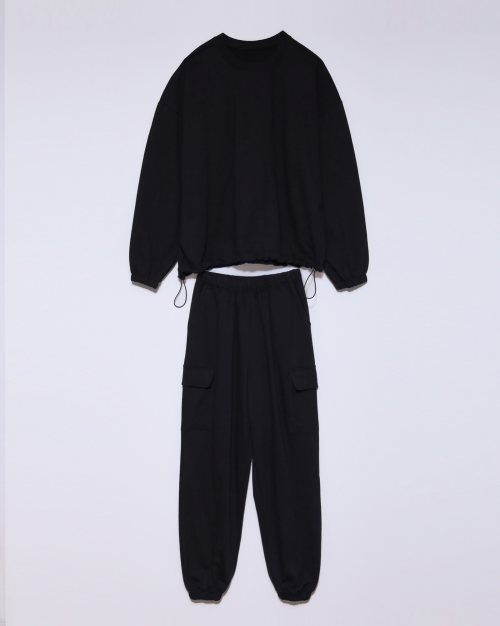 ドローコードスウェット&ジョガーカーゴパンツSET | 詳細画像46