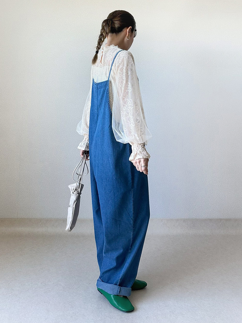 フロントボタンデニムサロペットパンツ | 詳細画像21