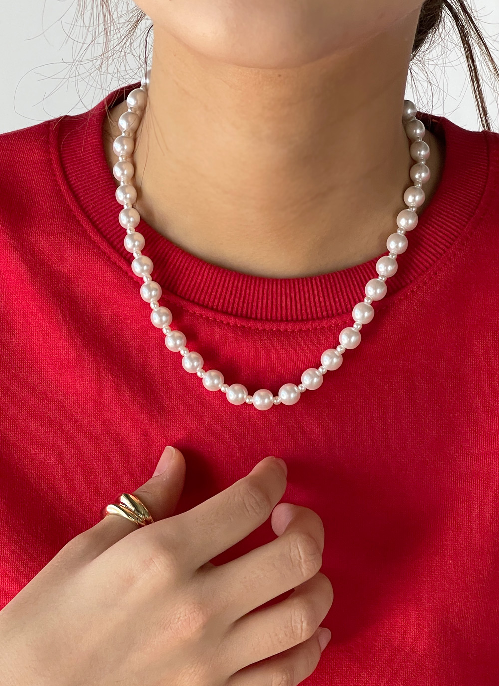 マルチフェイクパールネックレス | DHOLIC | 詳細画像2