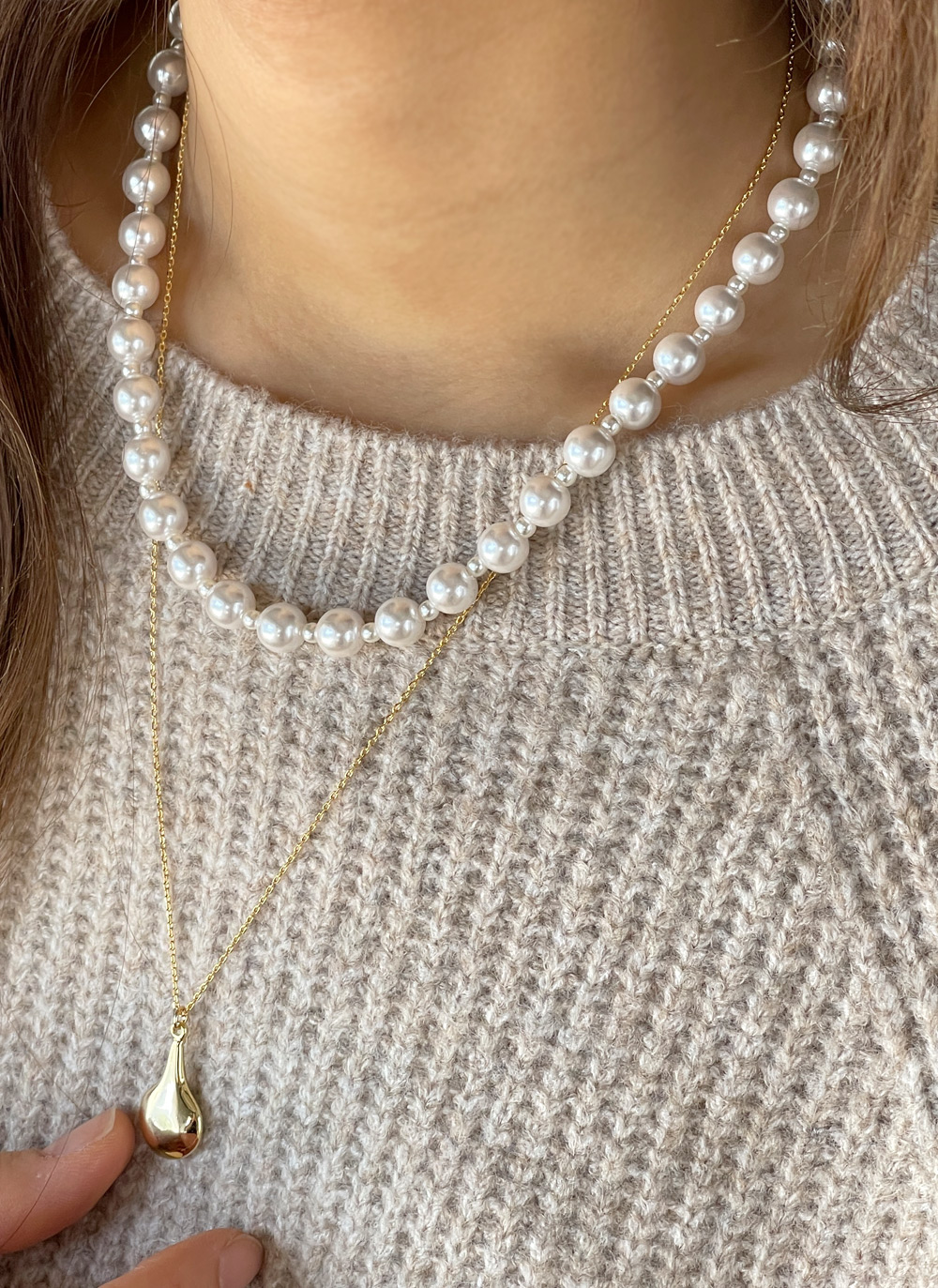 マルチフェイクパールネックレス | DHOLIC | 詳細画像16