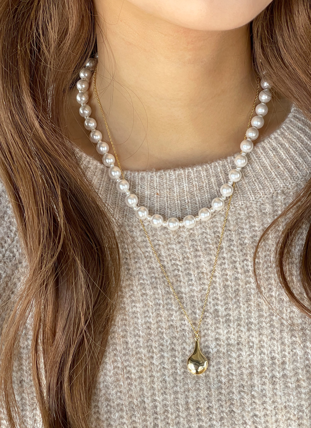 マルチフェイクパールネックレス | DHOLIC | 詳細画像19