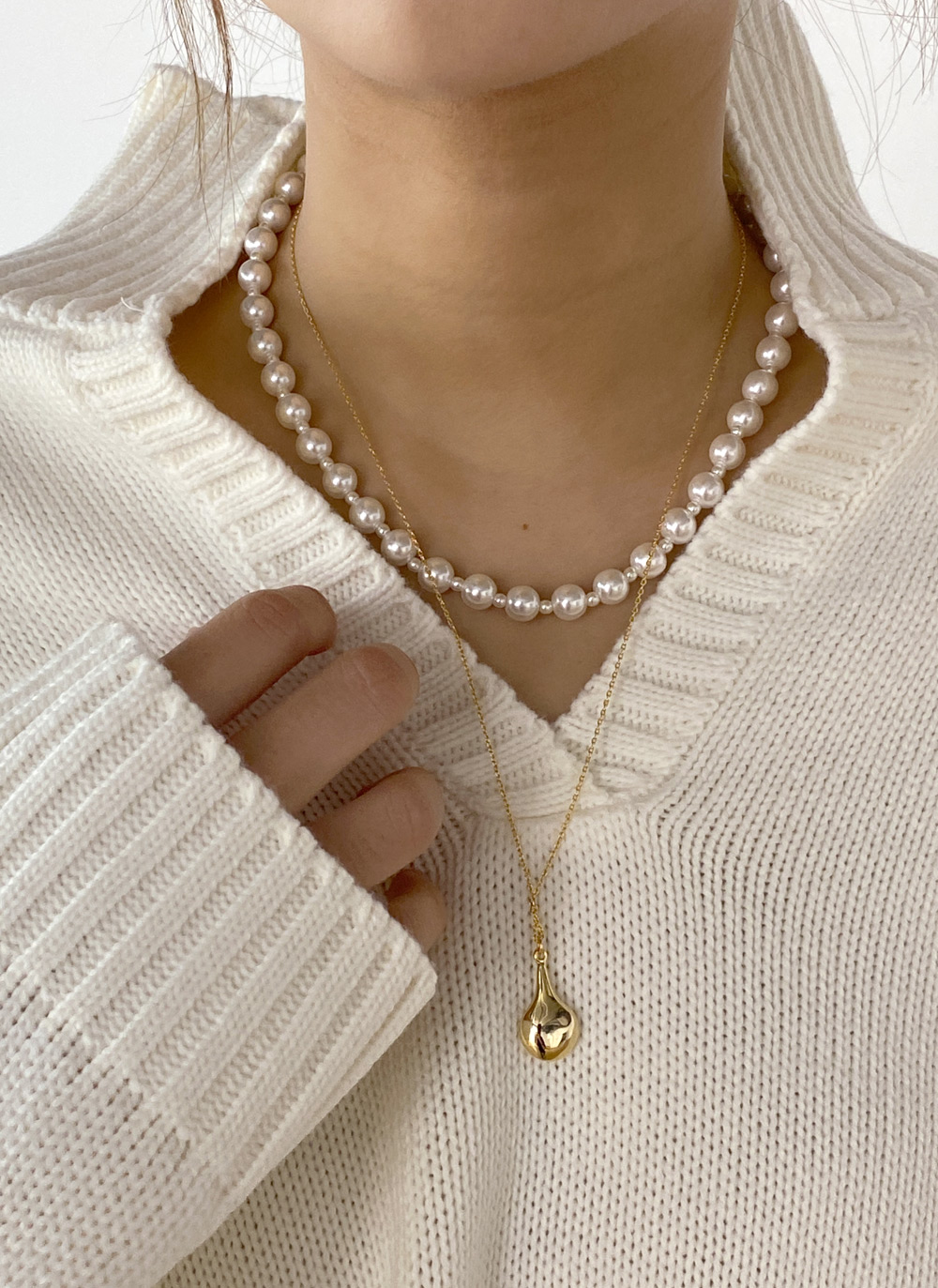 マルチフェイクパールネックレス | DHOLIC | 詳細画像27