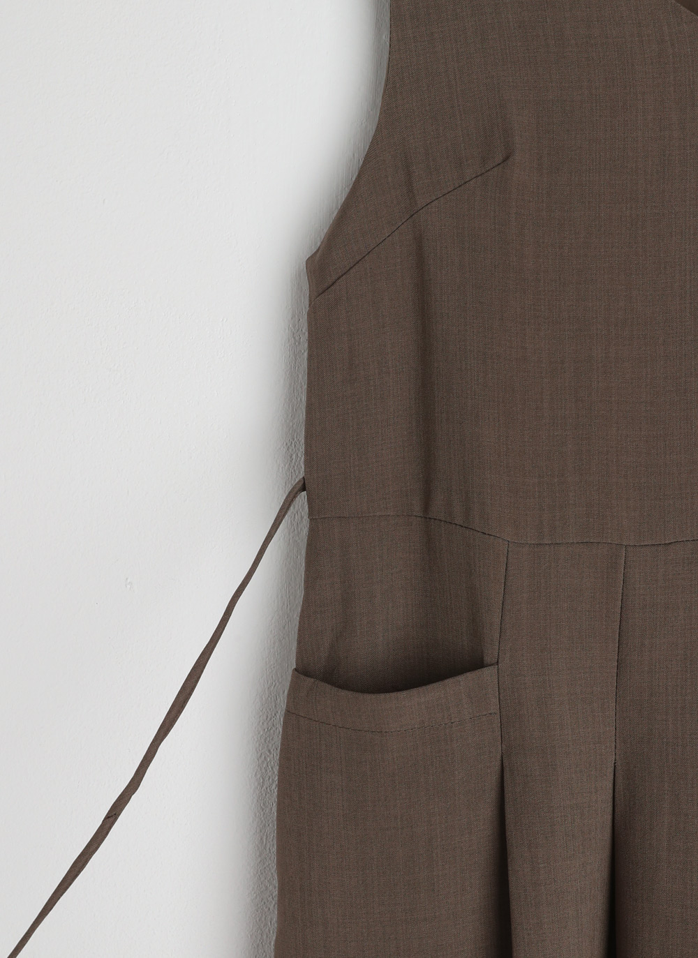 Vネックタックノースリワンピース | DHOLIC | 詳細画像24