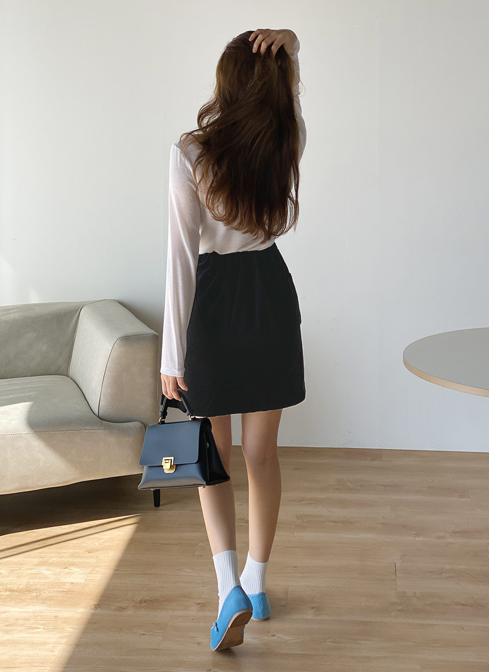 テンセル混ハイネックTシャツ | DHOLIC | 詳細画像8