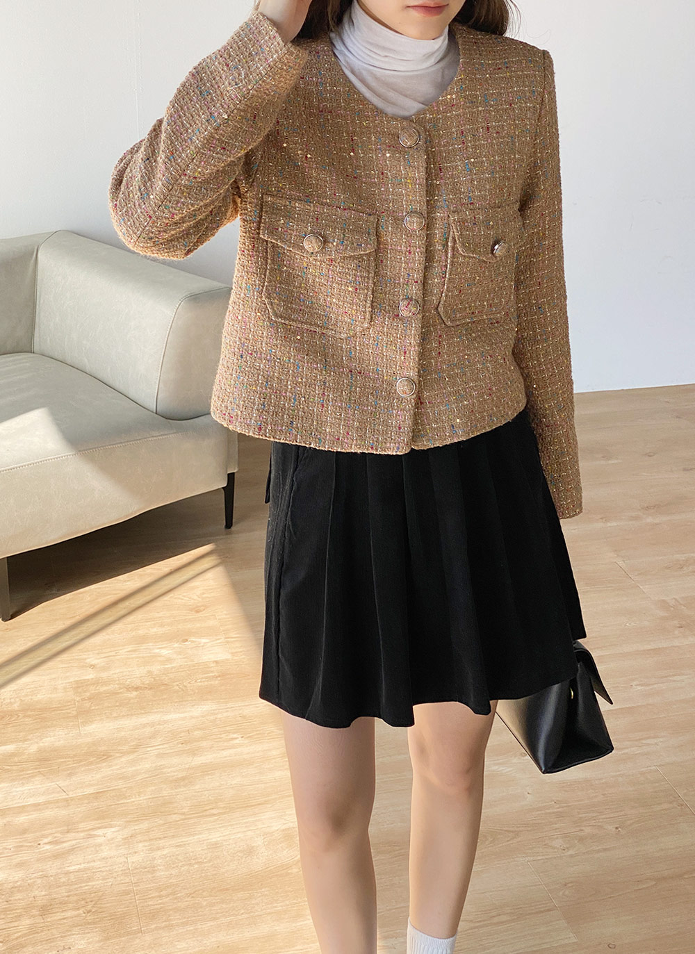 テンセル混ハイネックTシャツ | DHOLIC | 詳細画像13