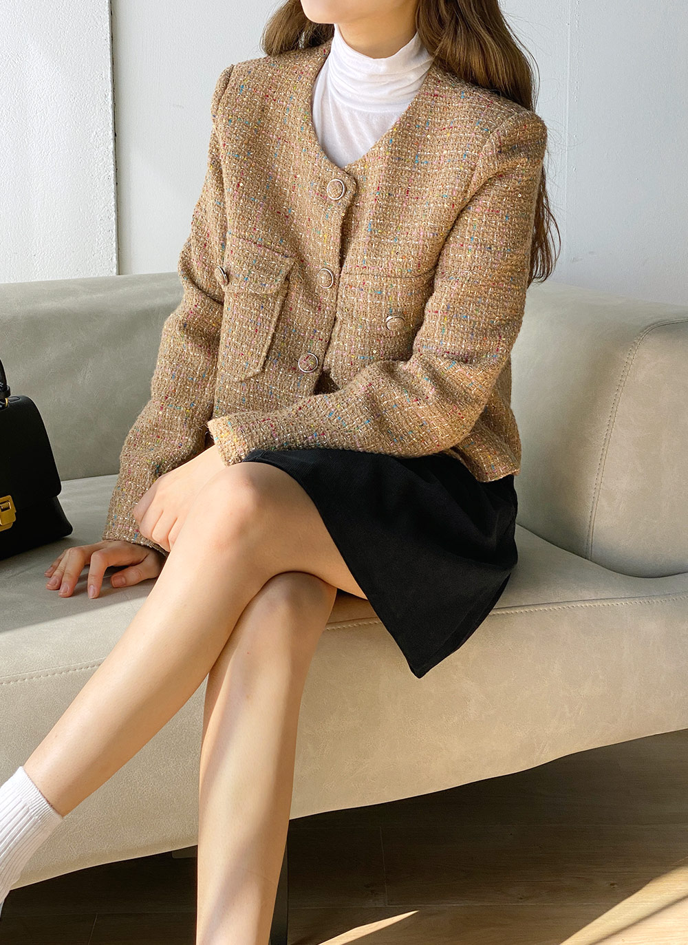 テンセル混ハイネックTシャツ | DHOLIC | 詳細画像15