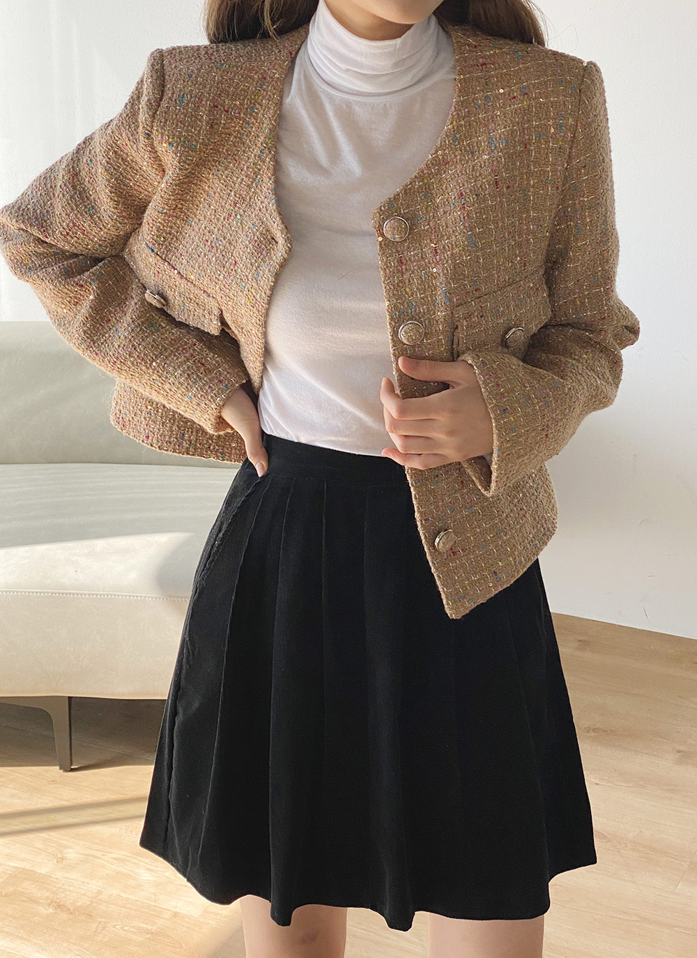 テンセル混ハイネックTシャツ | DHOLIC | 詳細画像19