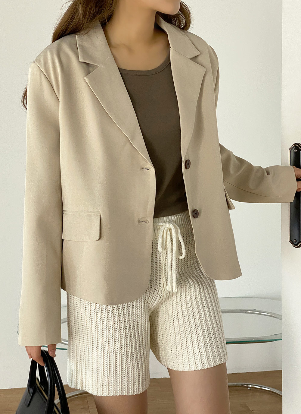 ジャケット・アウター DHOLIC テーラードシングルショートジャケット | レディース