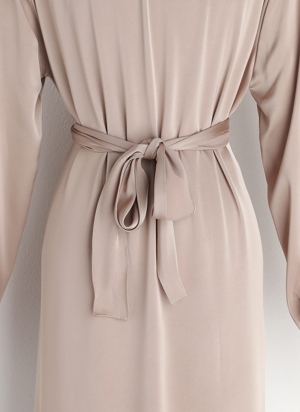 リボンシルキーシャツワンピース | DHOLIC | 詳細画像19