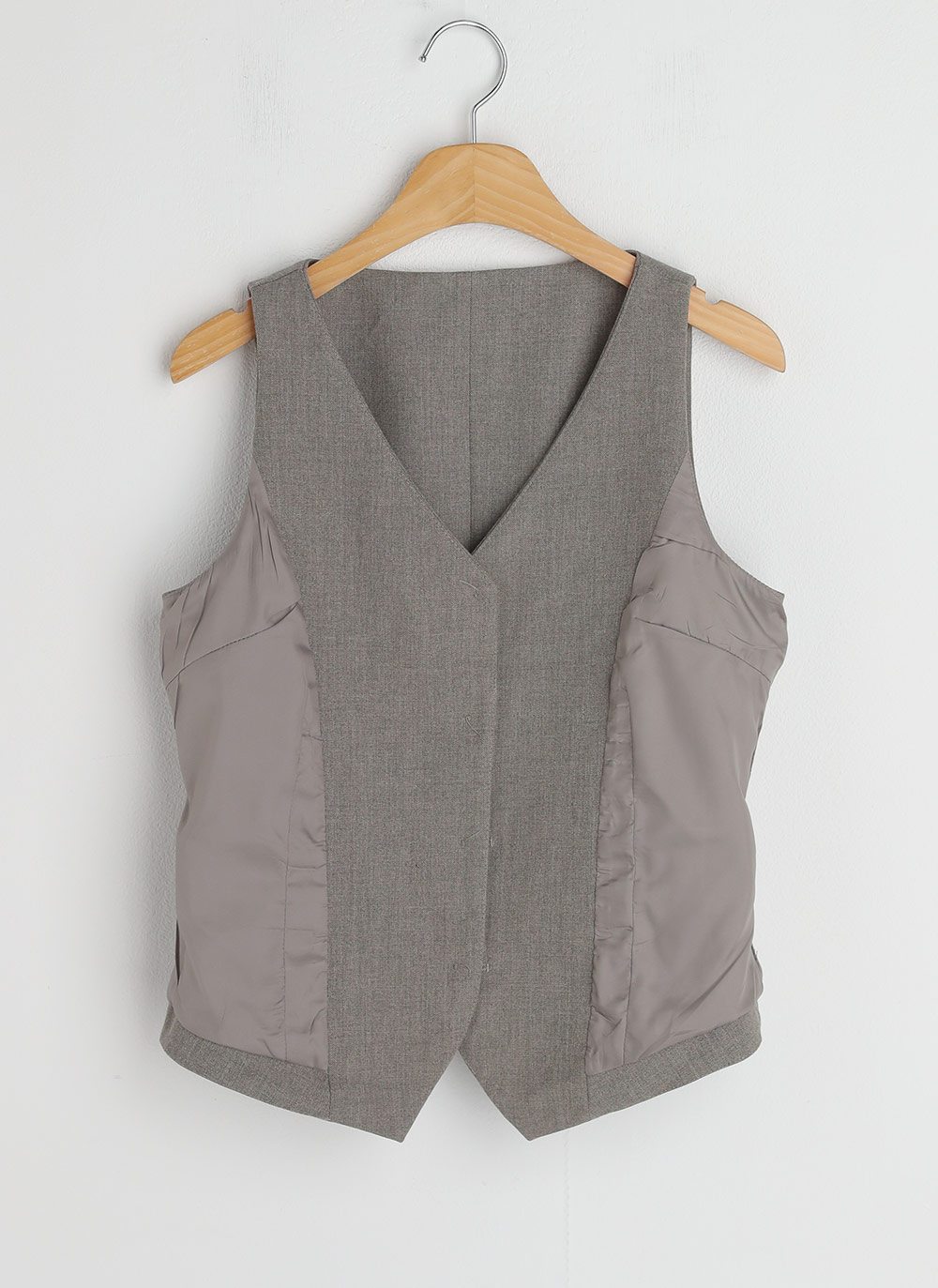 Vネックベスト&オープンジャケット&ベルト付スラックス3SET | DHOLIC | 詳細画像25