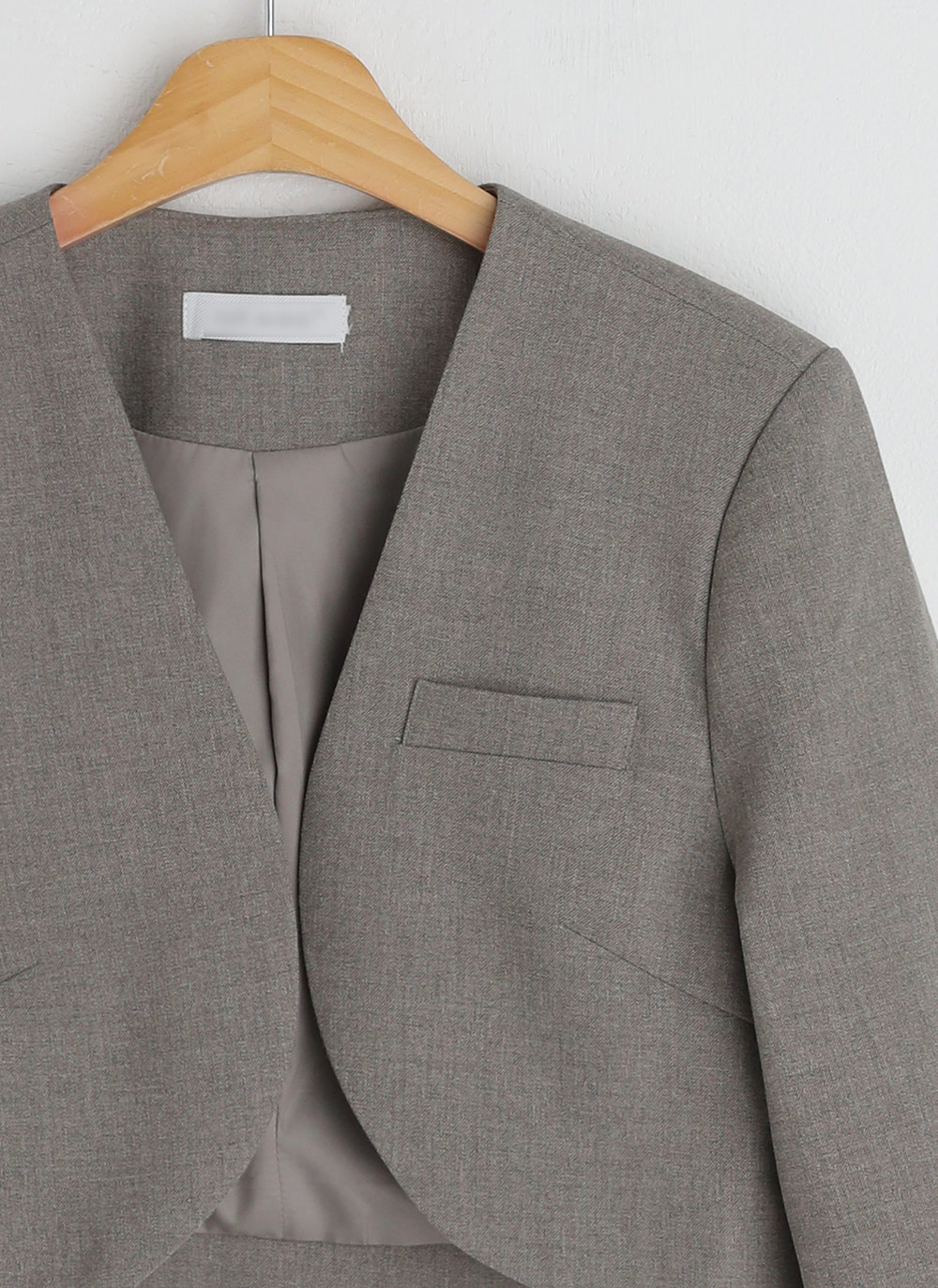 Vネックベスト&オープンジャケット&ベルト付スラックス3SET | DHOLIC | 詳細画像34