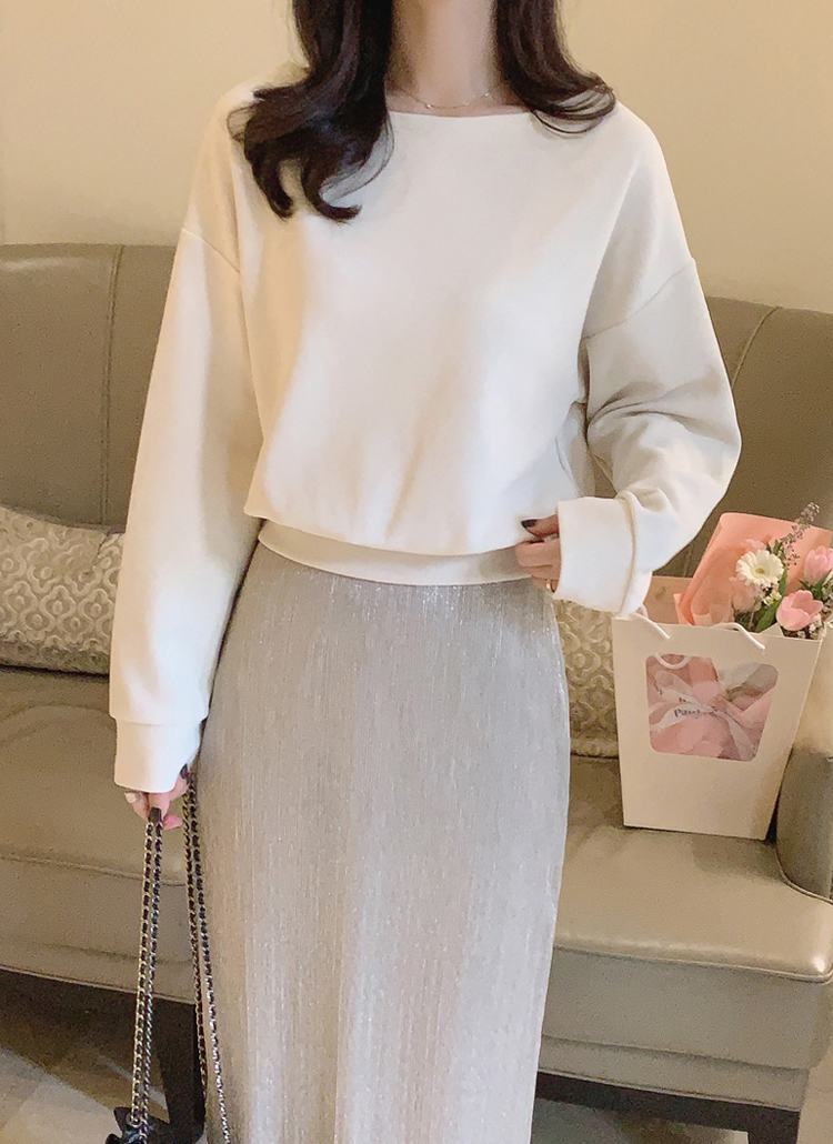 【新品タグ付き】ボートネックワイドスウェット ボートネックスウェット | レディースファッション通販 - DHOLIC