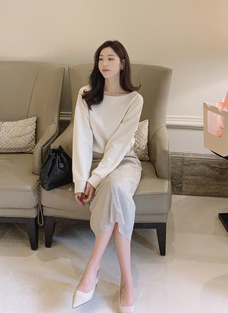 ボートネックスウェット | レディースファッション通販 - DHOLIC