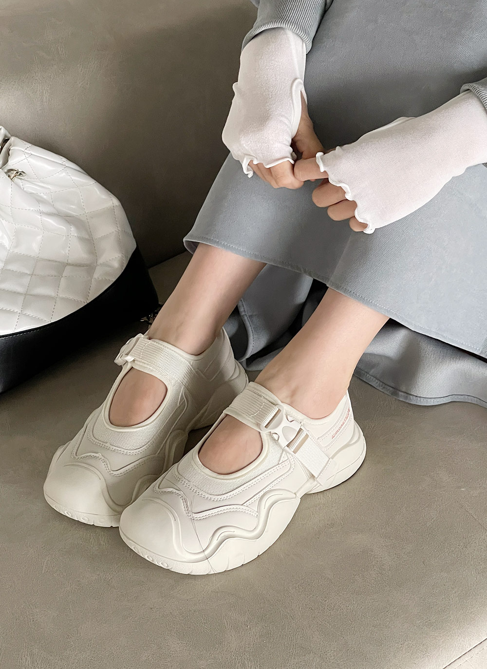 ベルト配色スニーカー | DHOLIC | 詳細画像2