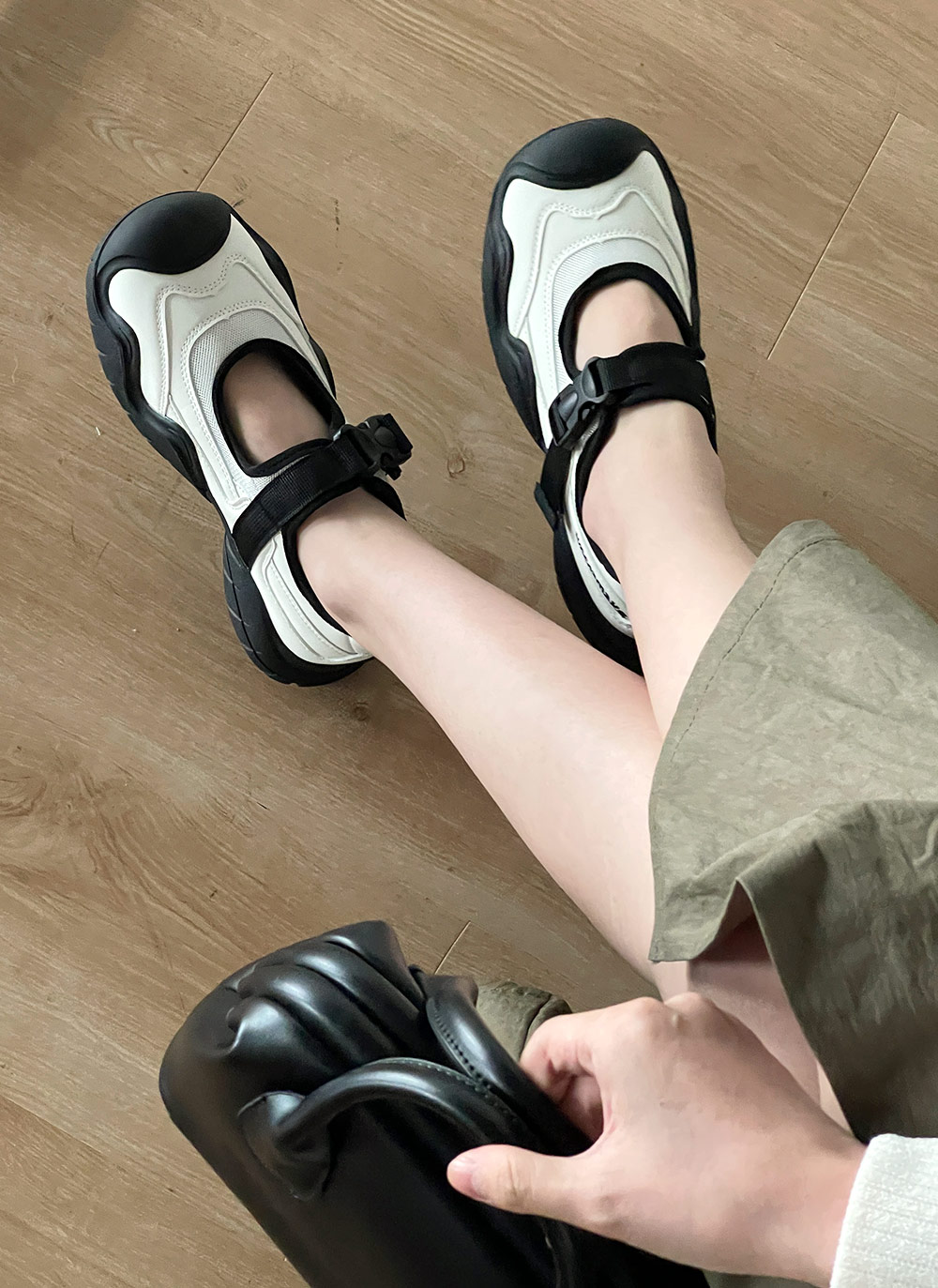 ベルト配色スニーカー | DHOLIC | 詳細画像9