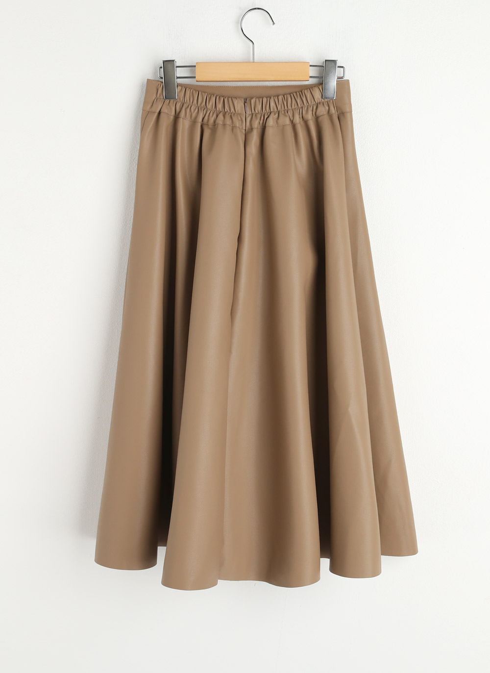 バックゴムレザー調フレアスカート | DHOLIC | 詳細画像17