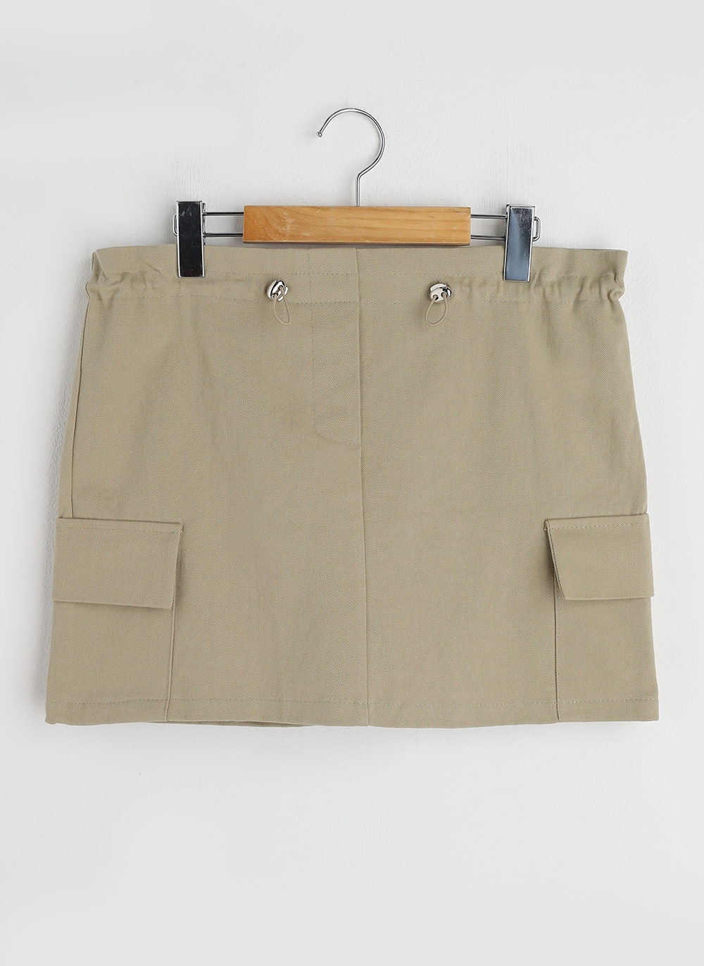 パンツ裏地ドローコードカーゴミニスカート | DHOLIC | 詳細画像24