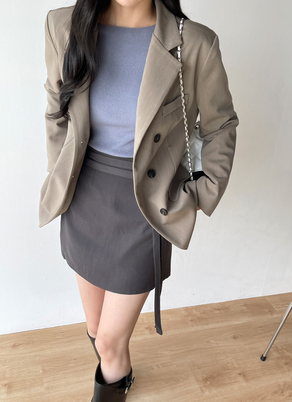 スリーボタンミドルジャケット | DHOLIC | 詳細画像2