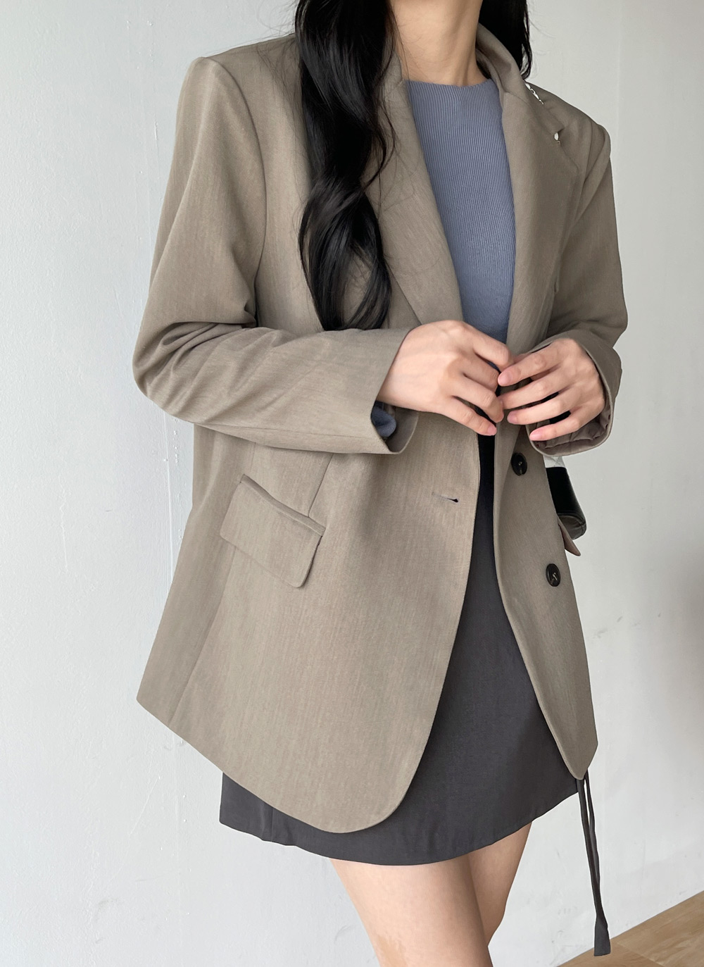 スリーボタンミドルジャケット | DHOLIC | 詳細画像8