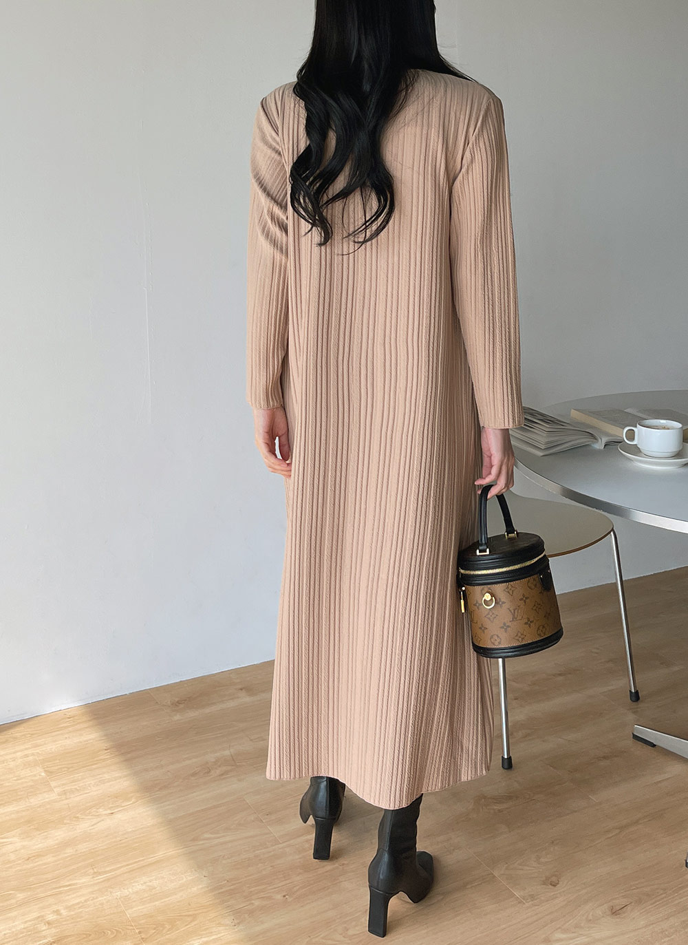 プリーツリンクルラウンドワンピース | DHOLIC | 詳細画像6