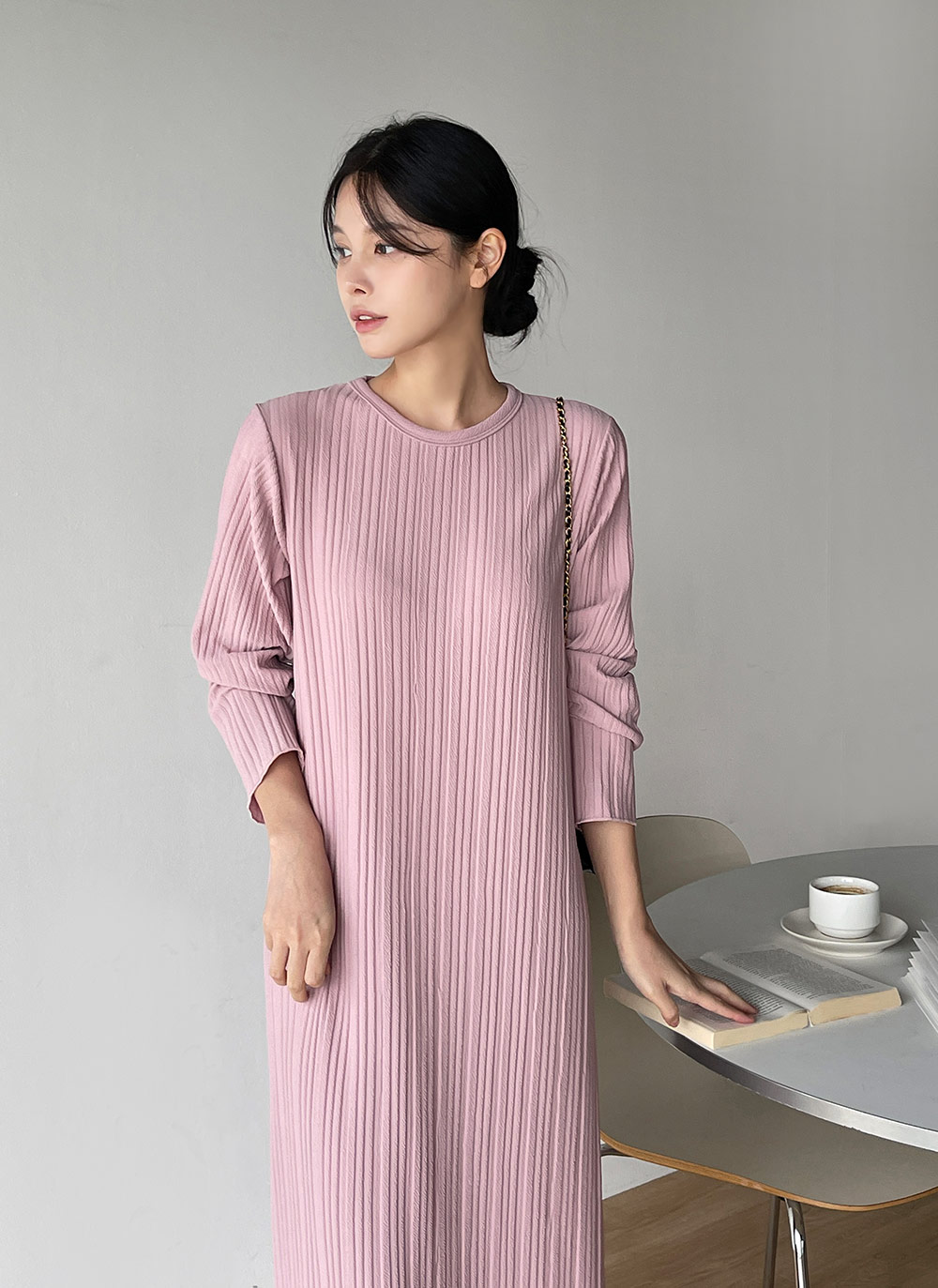 プリーツリンクルラウンドワンピース | DHOLIC | 詳細画像12