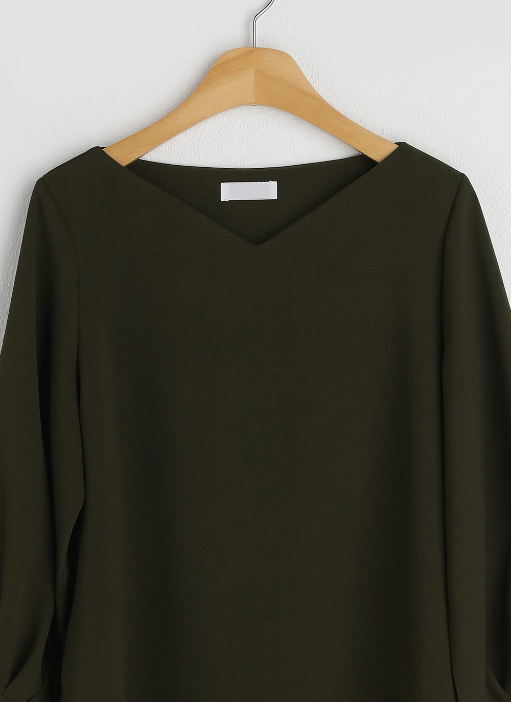 Vネックパフ7分袖ブラウス | DHOLIC | 詳細画像20