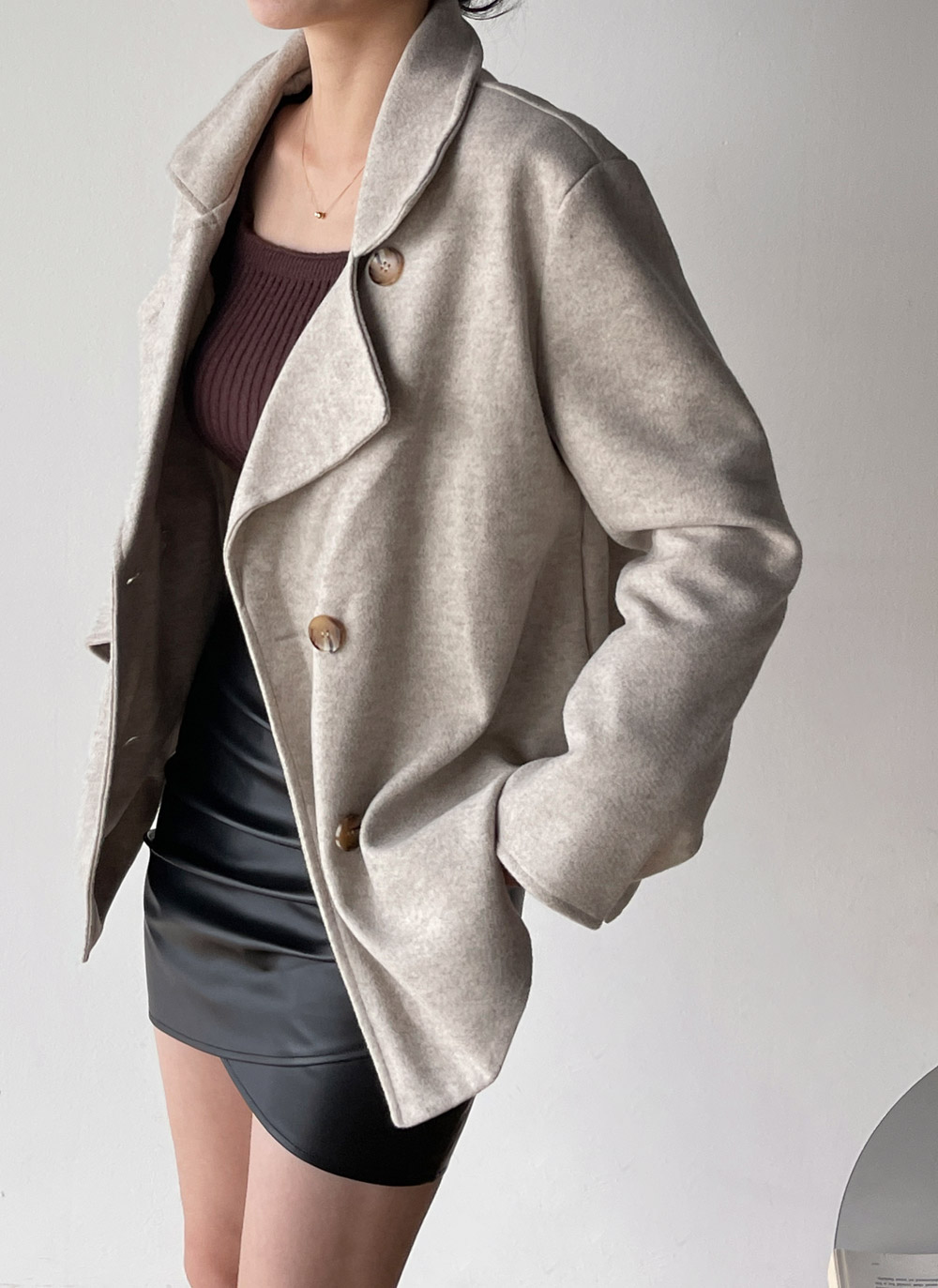 ウール混スクエアパフニット | DHOLIC | 詳細画像22