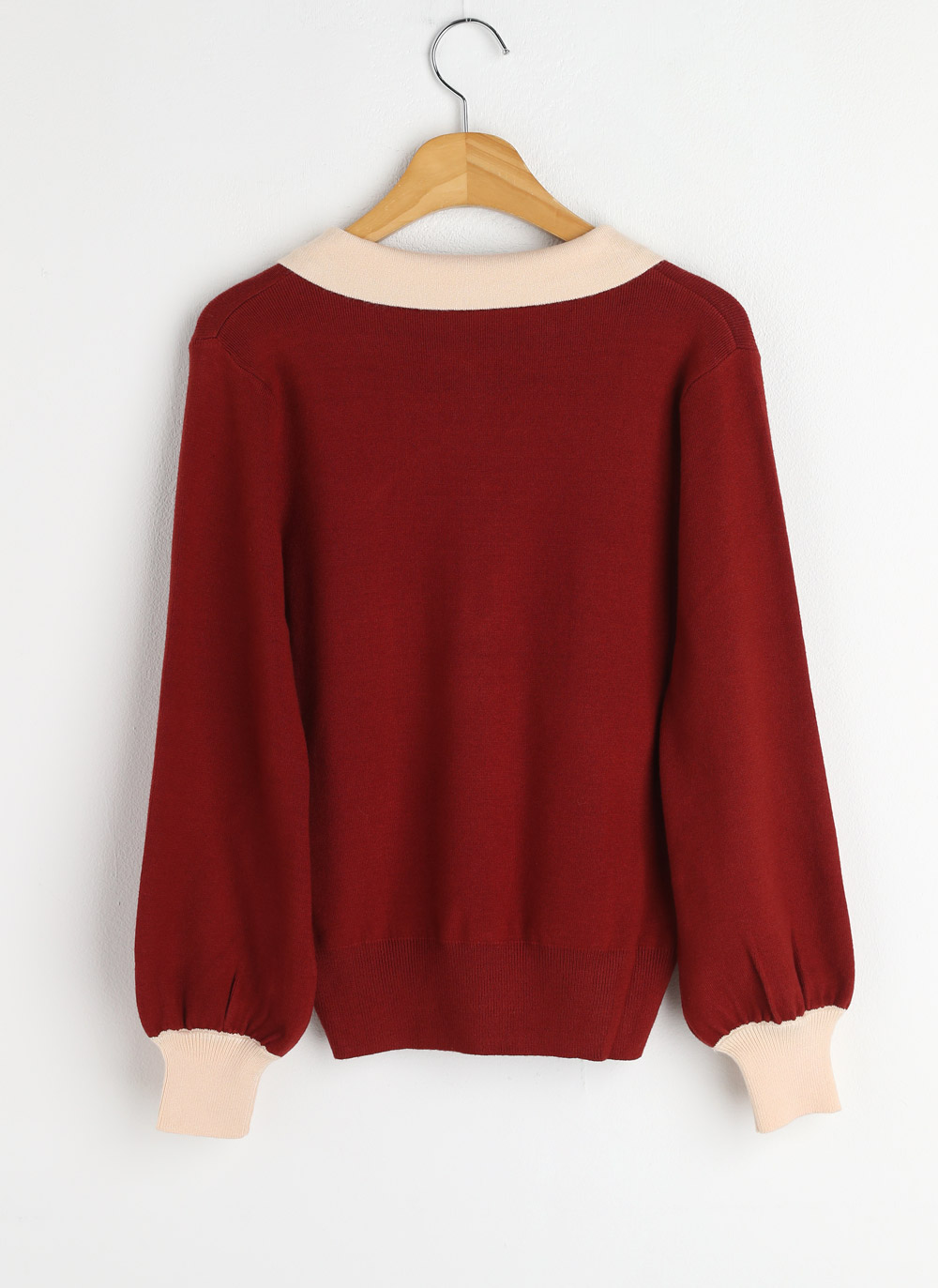 配色ショールカラーフェイクパールニット | DHOLIC | 詳細画像14