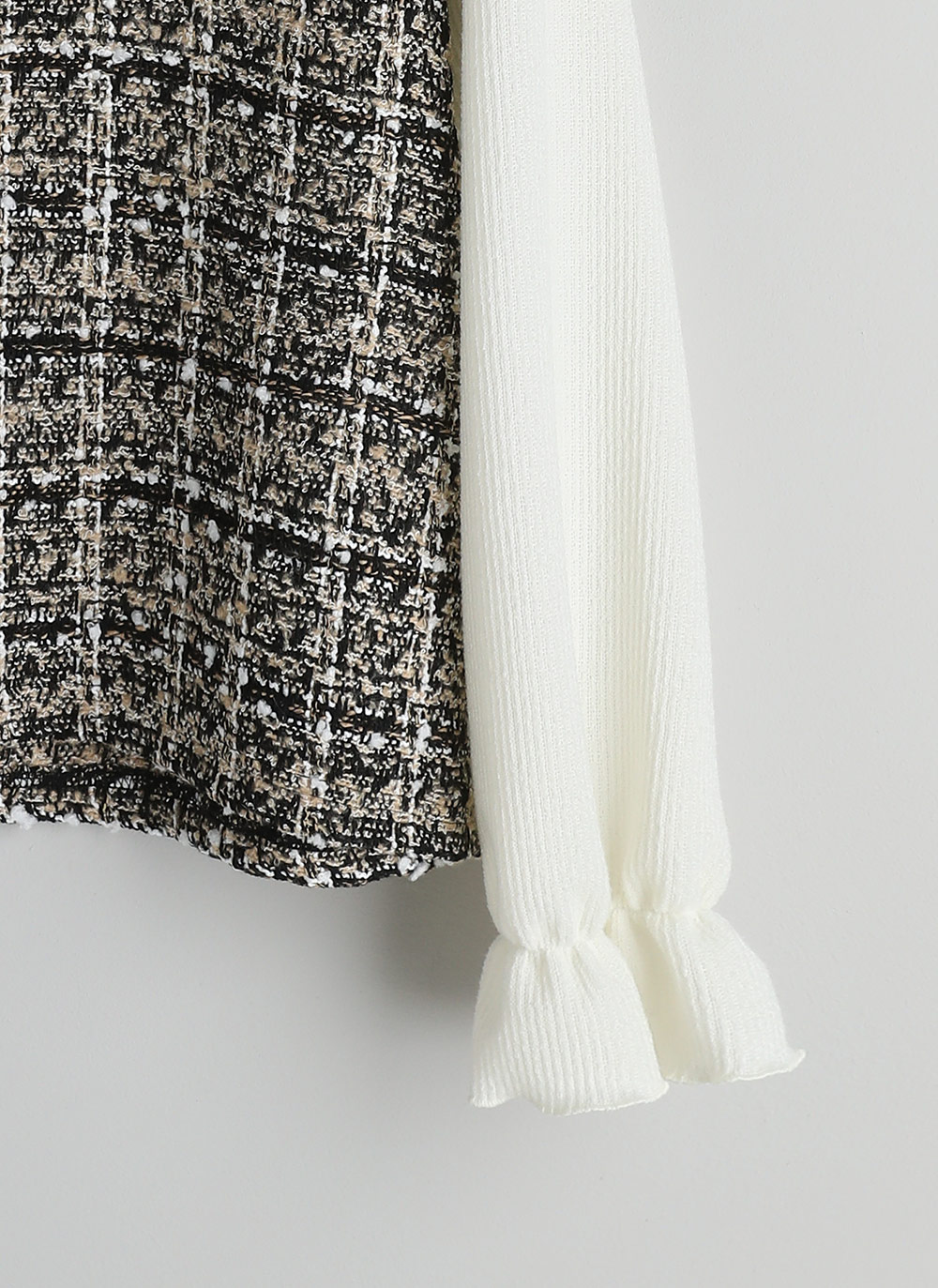 フリルツイードドッキングブラウス | DHOLIC | 詳細画像26