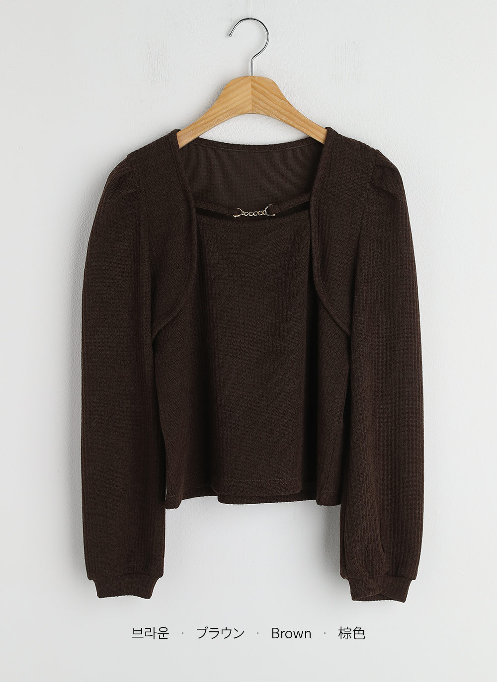 ビットストラップボレロレイヤード調Tシャツ | DHOLIC | 詳細画像16