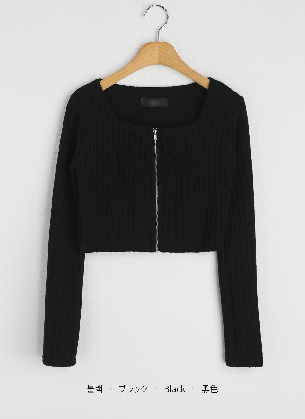 ジップスクエアクロップドTシャツ | DHOLIC | 詳細画像16