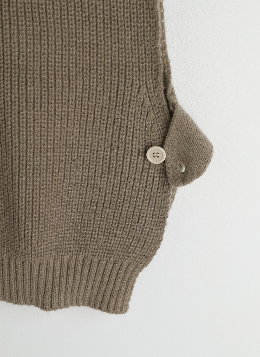 サイドボタンハーフネックベスト | DHOLIC | 詳細画像26