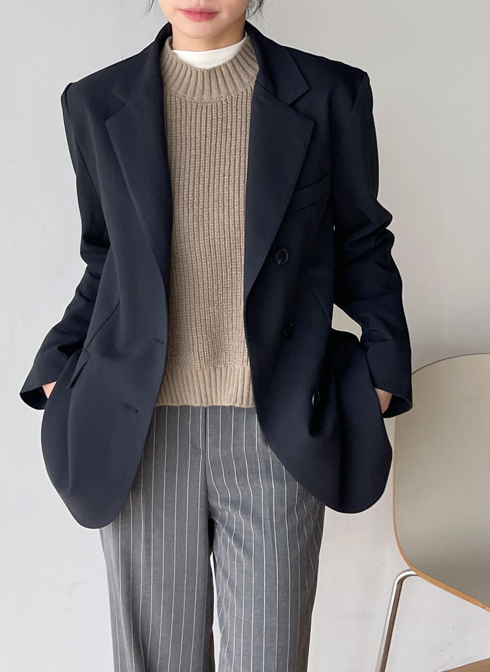 サイドボタンハーフネックベスト | DHOLIC | 詳細画像12