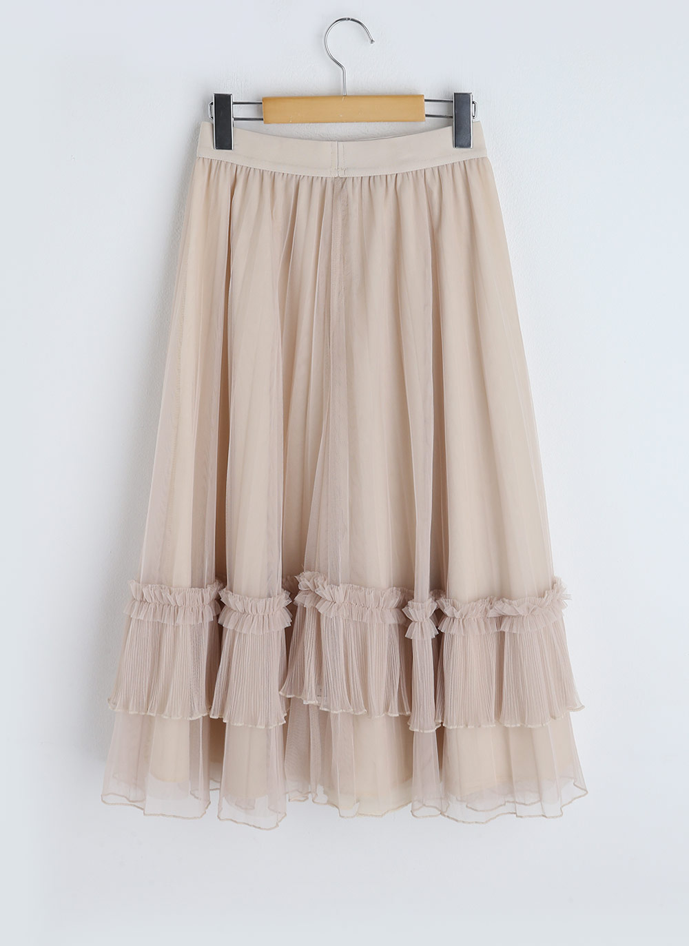 フリルプリーツチュールスカート | DHOLIC | 詳細画像19